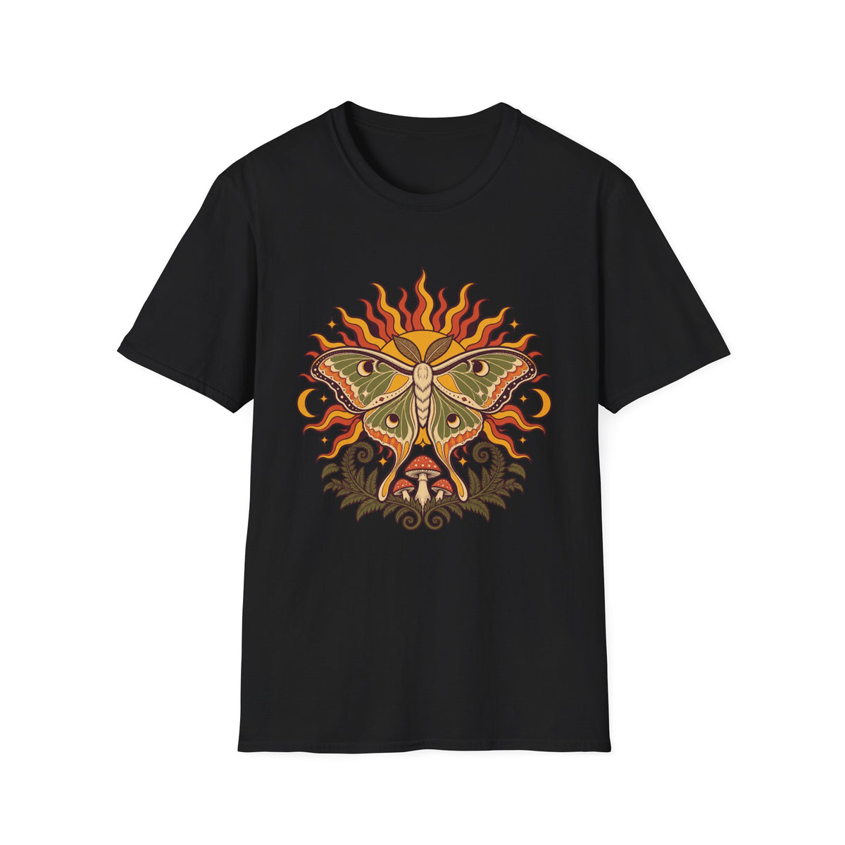 The Whimsigoth Moth Sun T-Shirt