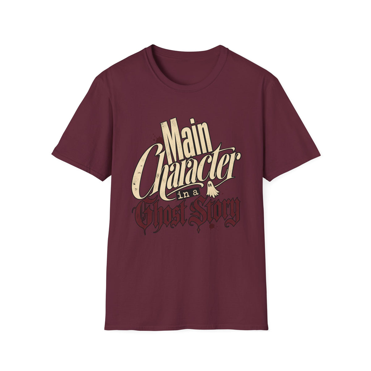 Main Character in a Ghost Story T-Shirt