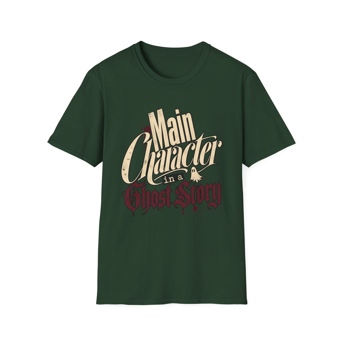 Main Character in a Ghost Story T-Shirt